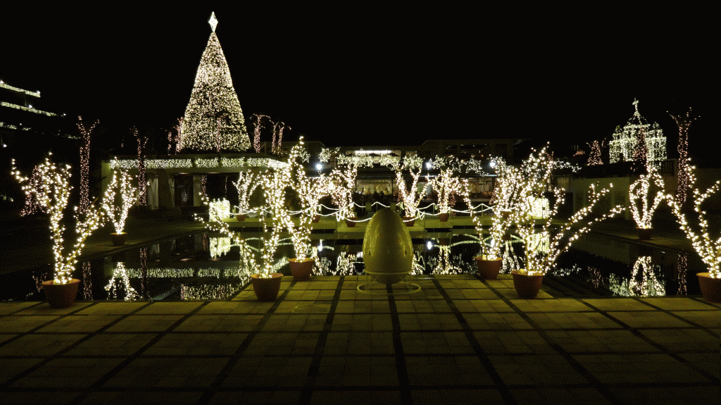 エクセルヒューマングループ エクセルワールドツアー カヌチャ イルミネーション